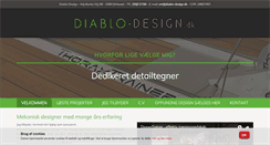 Desktop Screenshot of diablo-design.dk