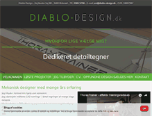 Tablet Screenshot of diablo-design.dk